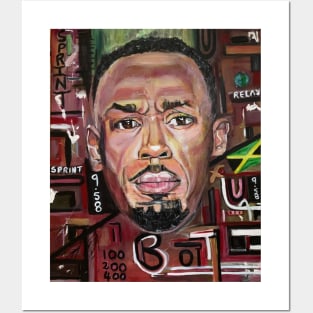 Usain Bolt, GOAT, Wall art Posters and Art